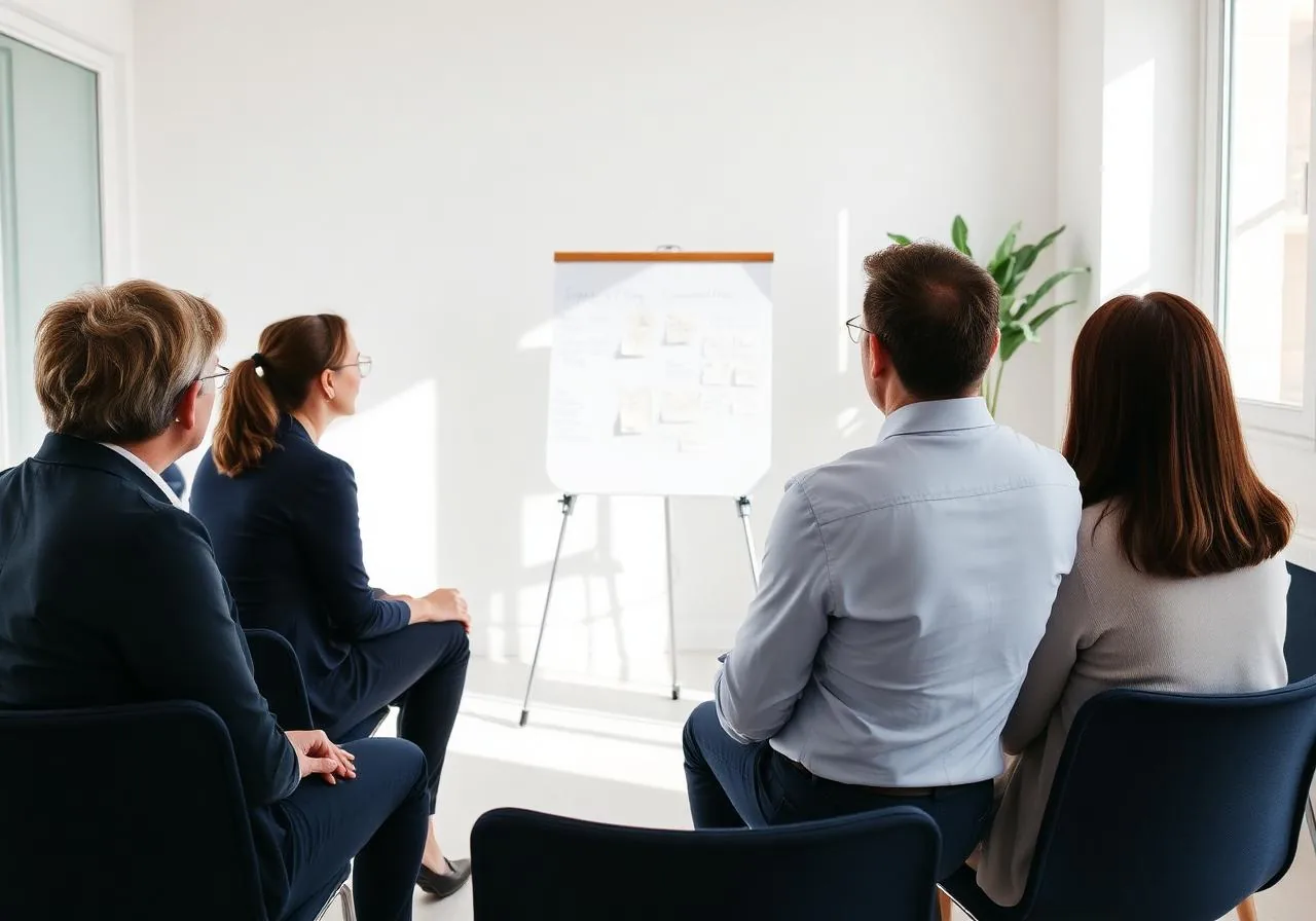 Workshop di formazione manageriale Xamar in aula